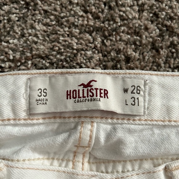 White distressed denim jeans - Picture 3 of 3